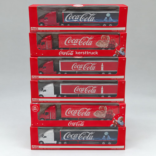 Coca cola christmas red lorry - red,