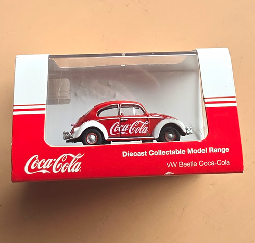 Coca cola beetle diecast - coca-cola,
