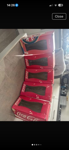 Coca cola boxed - coca-cola, half