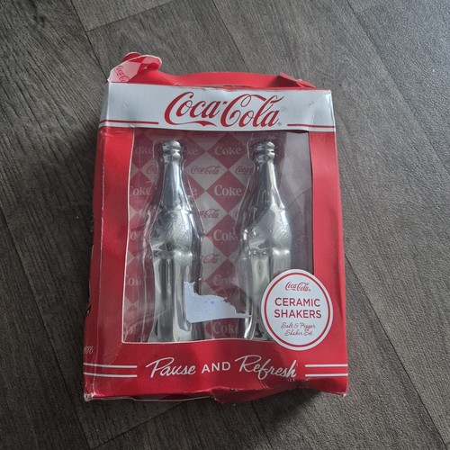 Coca cola ceramic salt - salt, and