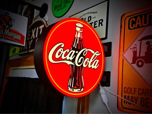 Coca cola light rgb sign - coca,