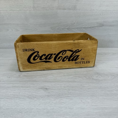Coca cola wood box - wood, crate