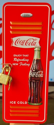 Coca cola locker - storage, tin