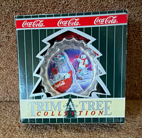 Coca cola trim tree - coca-cola,