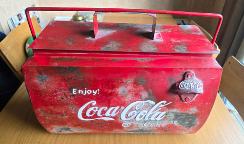 Vintage coca cola metal - vintage,