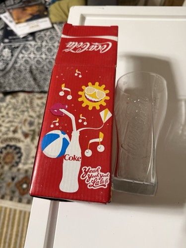 Glass coca cola - coca, +