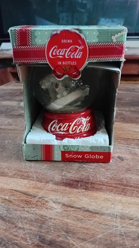 Coca cola polar bear - bear, snow