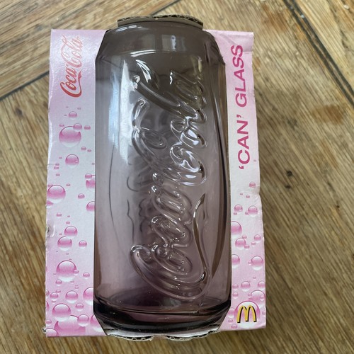Mcdonalds coca cola can glass - coca,