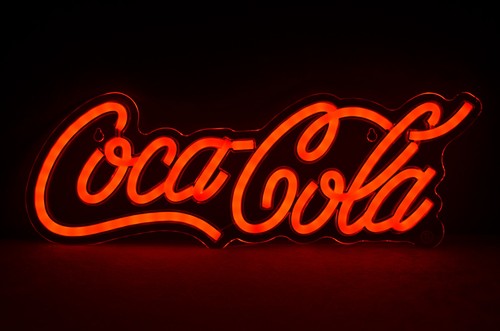 Coca cola 40cm classic - classic, neon