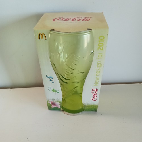 Vintage mcdonalds coke glass - mcdonalds,