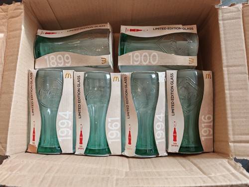 Coca cola glass collectible - cola,