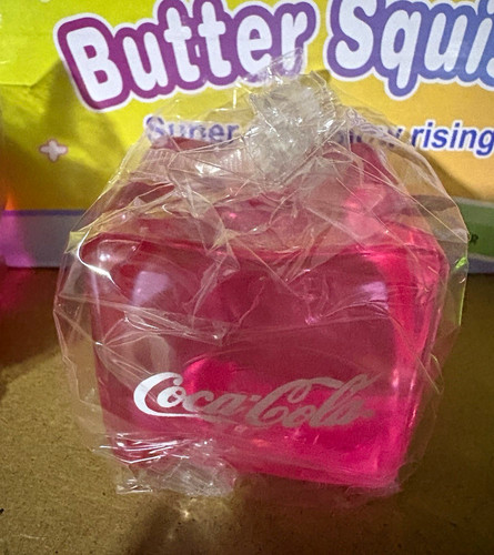 Coca cola red ice cube - ice, stress